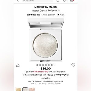 Makeup by Mario Master Crystal reflector